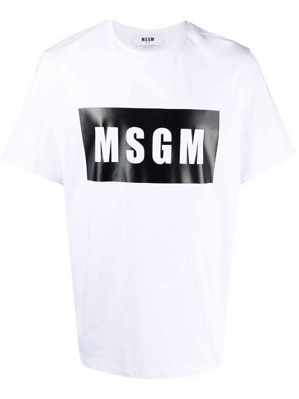 Photo: MSGM - Logo T-shirt