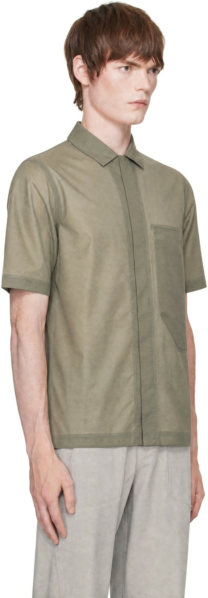 Veilance Gray Demlo S/S Shirt