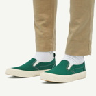 YMC Men's Slip-On Sneakers in Green