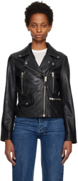 Ksubi Black Amplify Leather Jacket
