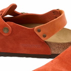Birkenstock Tokio in Rust Brown Suede