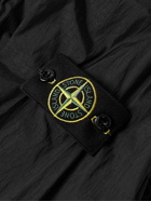 Stone Island - Logo-Appliquéd Crinkle Reps Nylon Hooded Jacket - Black