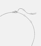 Messika Baby Move 18kt white gold necklace with diamonds