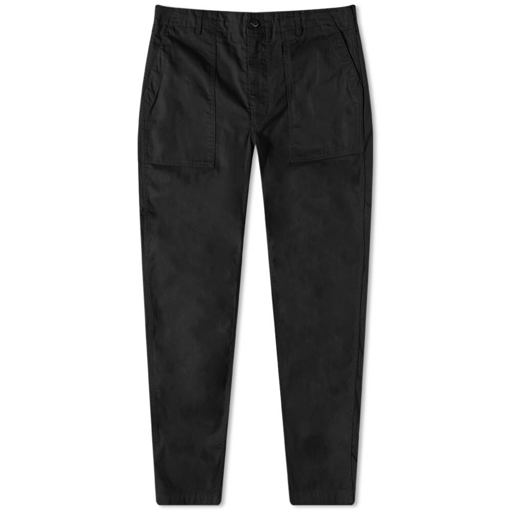Engineered Garments Men's Fatigue Pant in Black Twill Engineered Garments