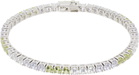 Hatton Labs Silver & Multicolor Classic Tennis Bracelet