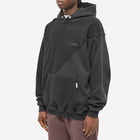 Represent Men's Inverse Hoody in Off Black