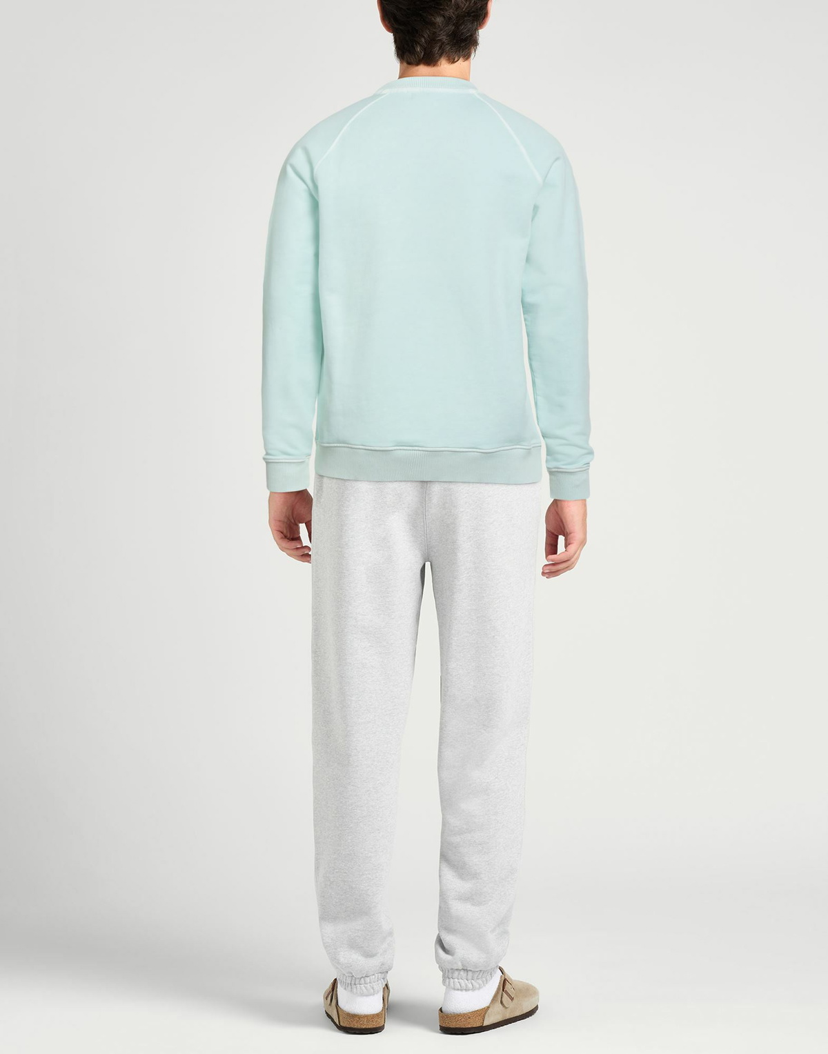 Woolrich Varsity Crewneck Mens Sweatshirt Light in Green