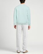 Woolrich Varsity Crewneck Mens Sweatshirt Light in Green