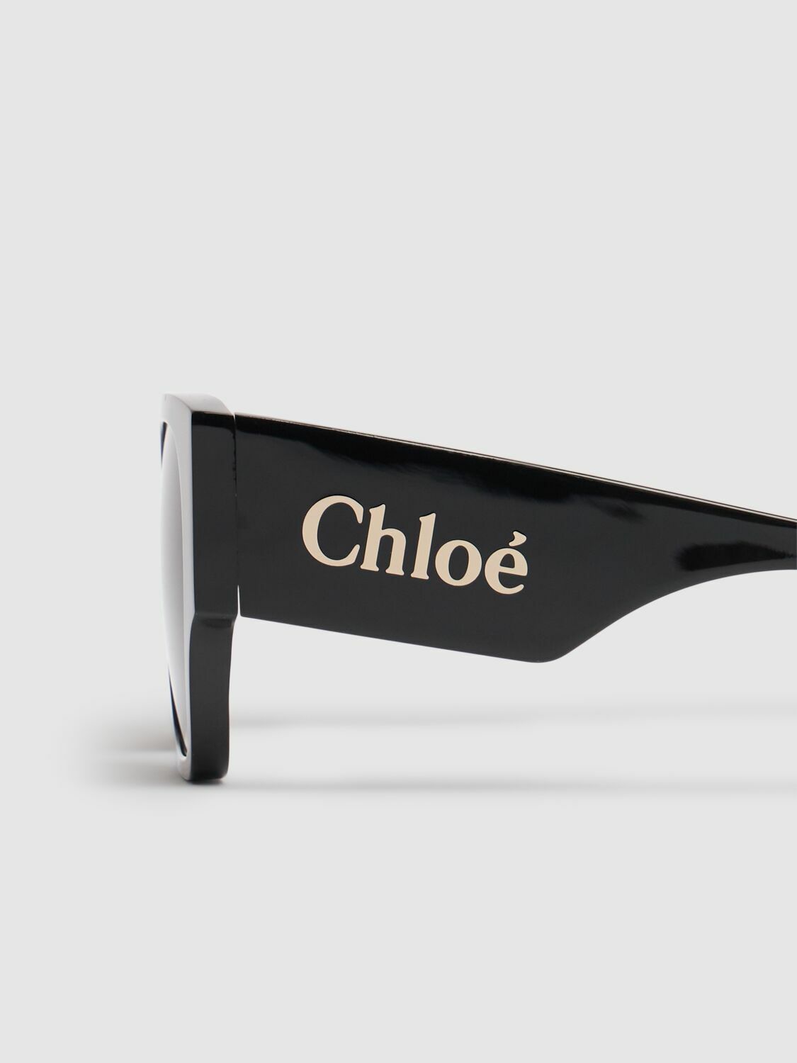 CHLOÉ Oversized Squared Bio-acetate Sunglasses