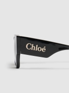 CHLOÉ Oversized Squared Bio-acetate Sunglasses