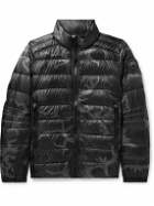 Canada Goose - Crofton Slim-Fit Quilted Camouflage-Print Ripstop Down Jacket - Black