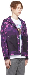 BAPE Purple Nylon Jacket