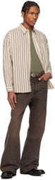 Sunflower Brown Forte Contrast 2.5cm Belt
