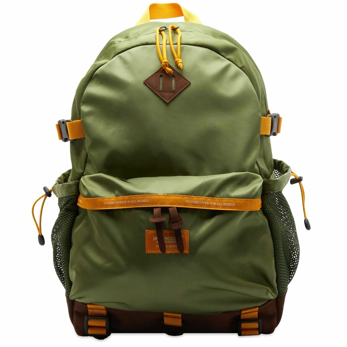 Photo: Undercover Men's Nylon Backpack in Green