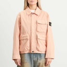 Stone Island Women's Crinkle Reps Jacket in Chalk Pink