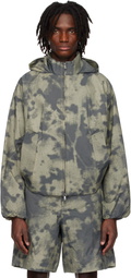 pet-tree-kor Gray Tension Hood Jacket