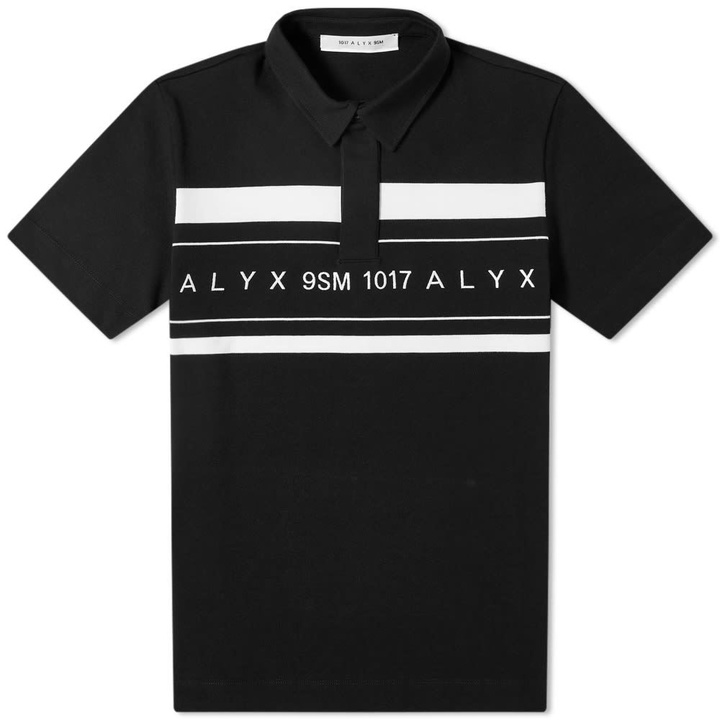 Photo: 1017 ALYX 9SM Logo Striped Polo