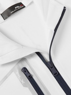 RLX Ralph Lauren - Logo-Print Recycled Stretch-Jersey Half-Zip Golf Jacket - White