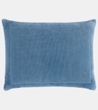 Loro Piana Crest cotton terry beach pillow