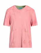 Notsonormal Mens T-shirt in Pink