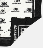 Balenciaga - BB logo jacquard silk scarf
