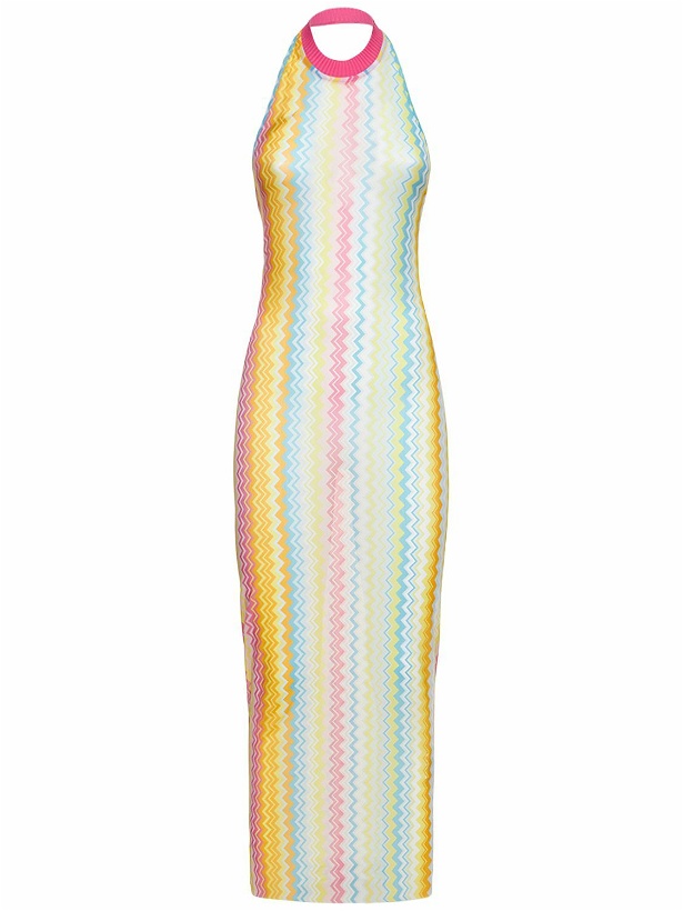Photo: MISSONI - Slvless Zigzag Multi Midi Dress