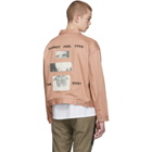 Enfants Riches Deprimes Pink Cannot Feel Love Jacket