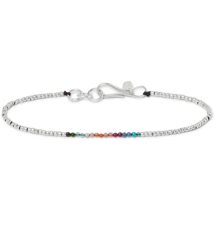 Photo: Paul Smith - Bead and Silver-Tone Bracelet - Silver