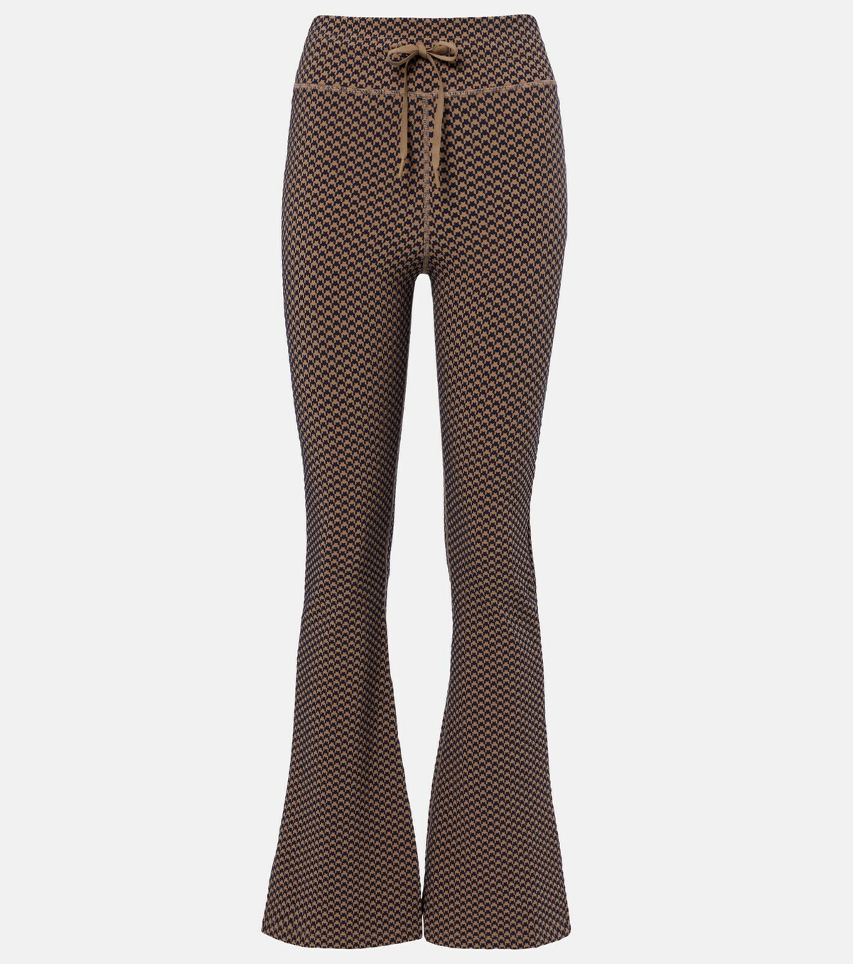 The Upside Houndstooth Florence flared pants