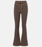The Upside Houndstooth Florence flared pants