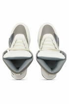 Diesel S-D-Ollie - High-top leather sneakers with D logo - Sneakers Mens in White