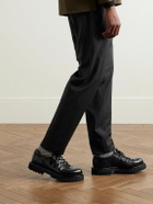 Officine Creative - Eventual DD 105 Airbrushed Leather Derby Shoes - Black