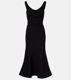 Roland Mouret Belted corset dress