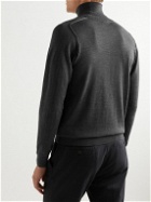 Caruso - Wool Rollneck Sweater - Gray