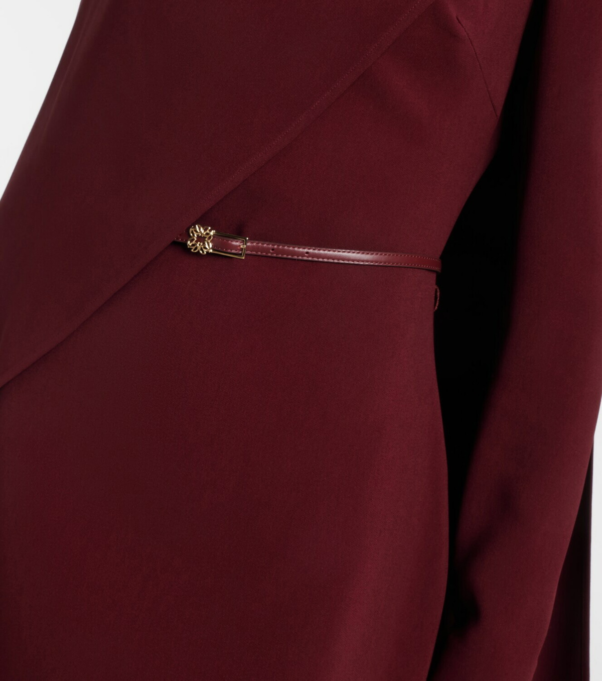 Elie Saab Cape-detail belted gown