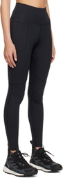 adidas Originals Black Flatlock Stitch Leggings