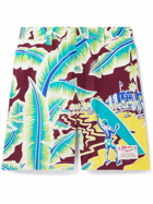 Valentino Garavani - Sun Surf Straight-Leg Printed Cotton-Poplin Bermuda Shorts - Multi