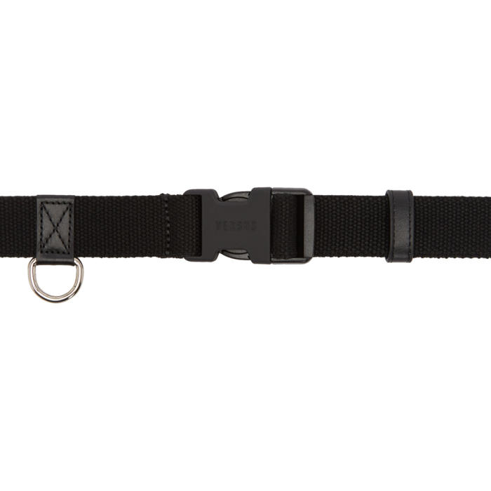 Versus Black DRing Belt Versus