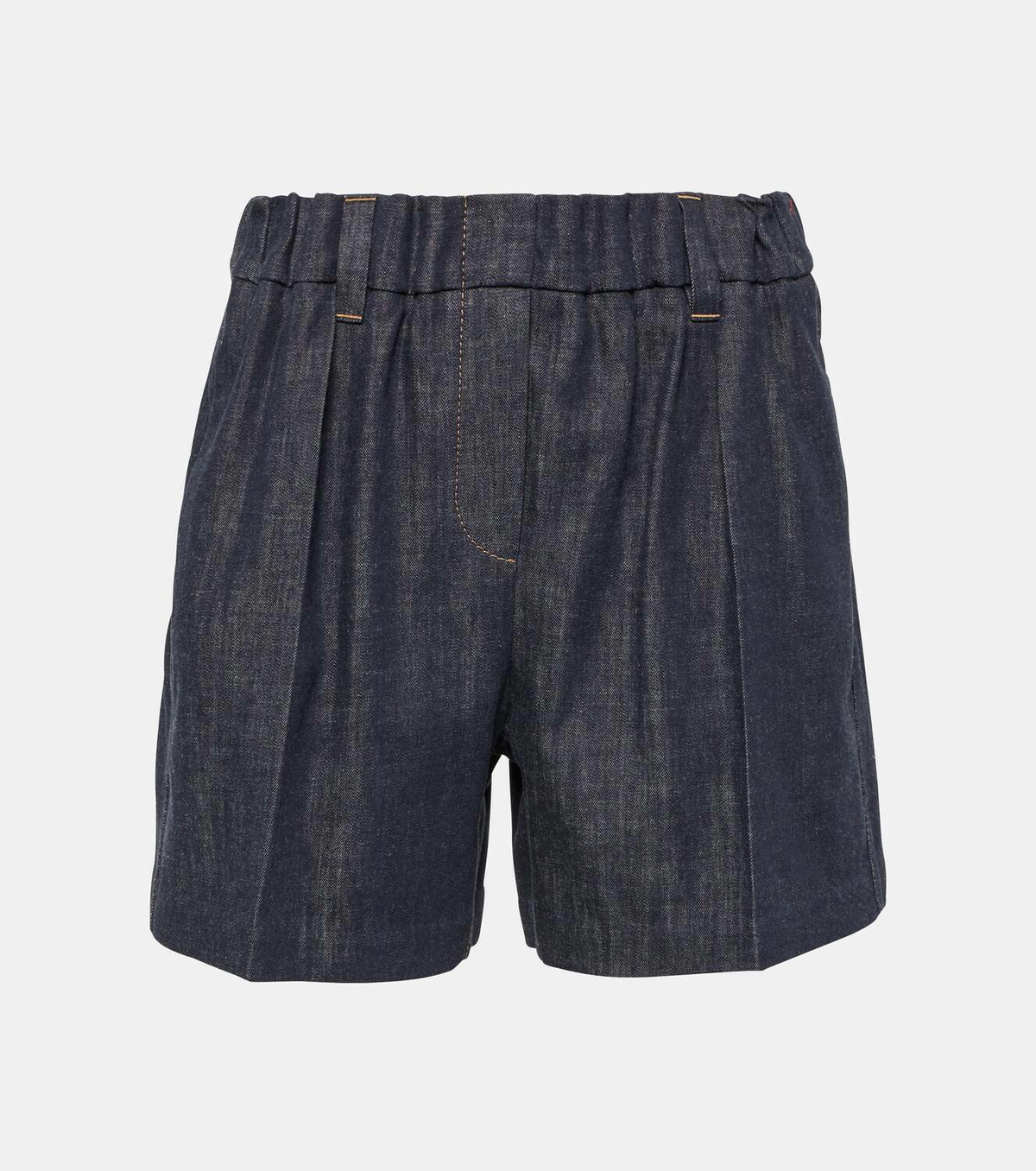 Brunello Cucinelli High-rise denim shorts Brunello Cucinelli