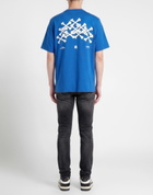 Amiri Mens T-shirt in Blue