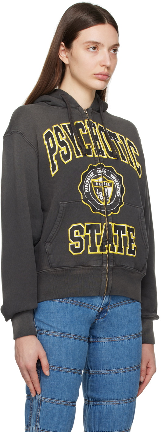 MadeMe Black 'Psychotic State' Hoodie