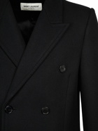 SAINT LAURENT - Diagonale 50s Wool Coat