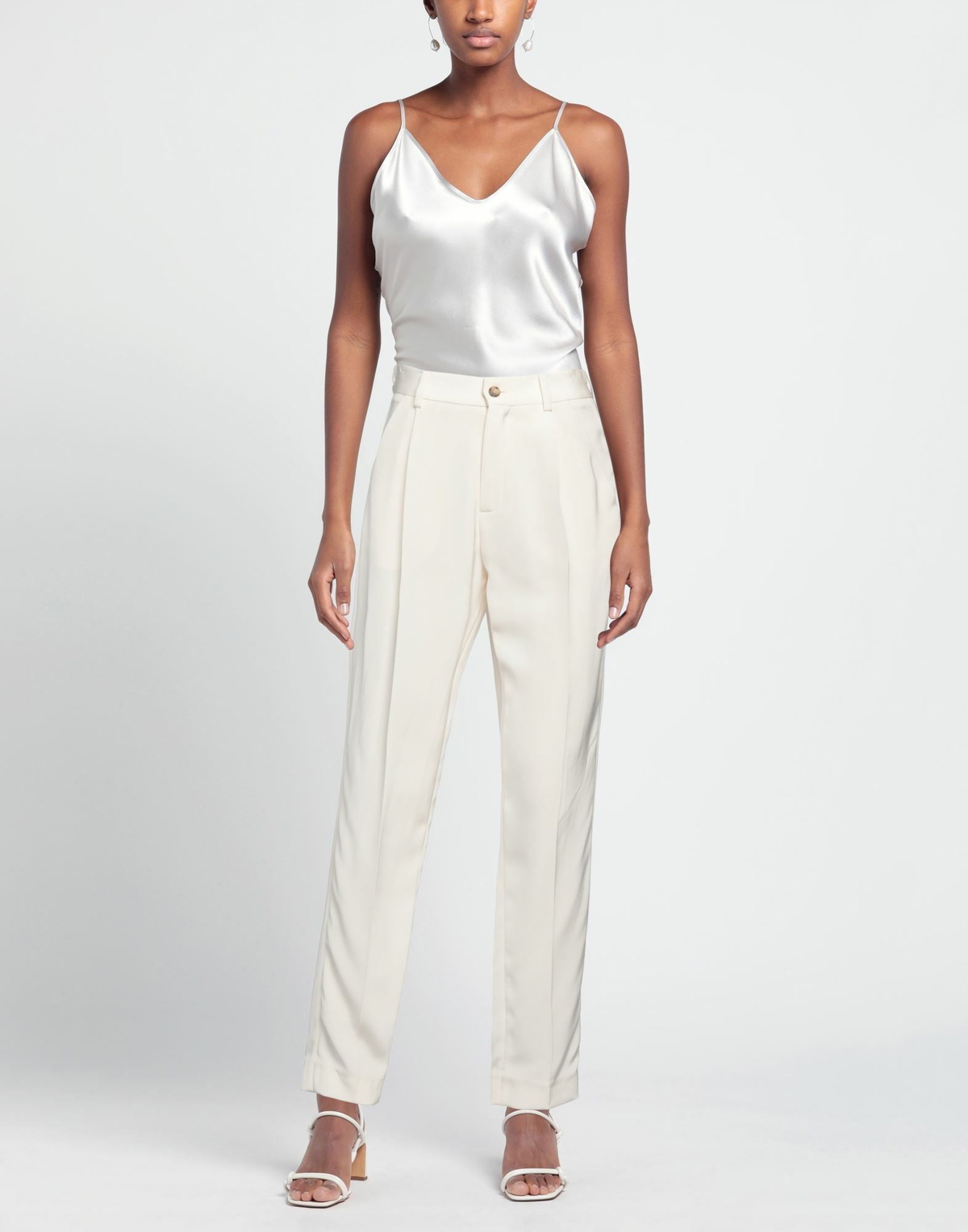 The Mannei Womens Pants Ivory