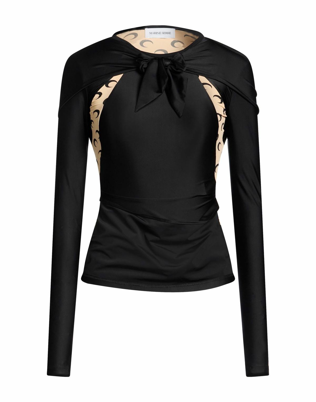 Marine Serre Moon Diamant Second Skin mesh top Marine Serre