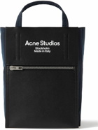 Acne Studios - Baker Out Small Logo-Print Leather and Nylon Tote Bag
