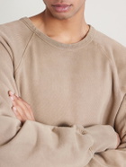 Les Tien - Garment-Dyed Cotton-Jersey Sweatshirt - Neutrals