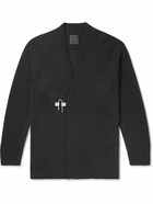 Givenchy - Embellished Wool and Silk-Blend Cardigan - Black