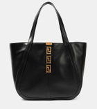 Versace Greca Goddess Large leather tote bag