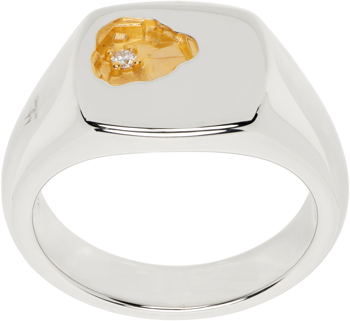 Tom Wood Mined Small Ring