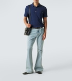 Valentino VGold cotton piqué polo shirt